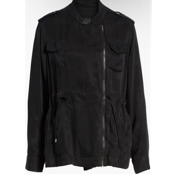 Rails Black Minimalist Contemporary Miles Utility Jacket Size XS - Picture 12 of 12
